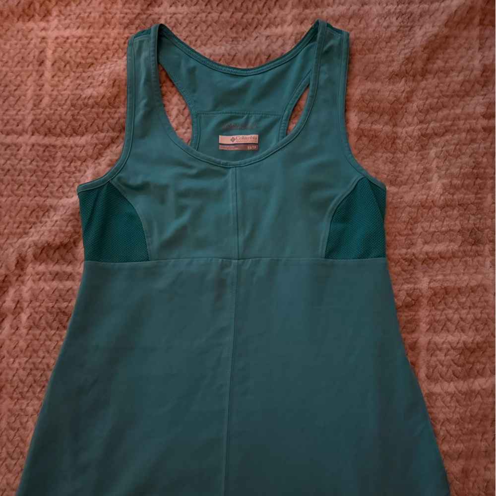 Columbia Turquoise Sleeveless Sports Dress